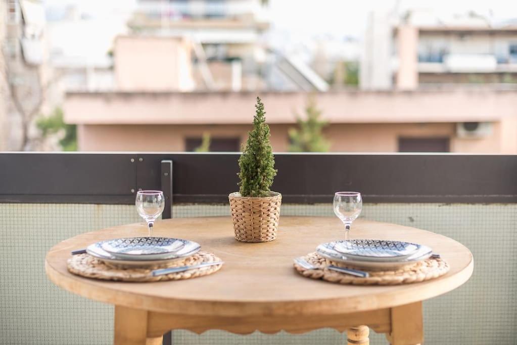 Open -View Apartment, Ygeia Hospital Athen Eksteriør bilde