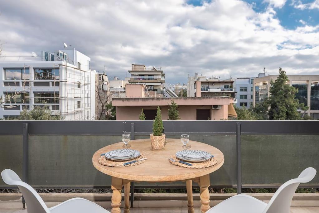 Open -View Apartment, Ygeia Hospital Athen Eksteriør bilde